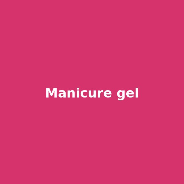 Manicure en gel